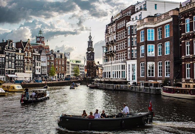 Amsterdam Canal Bridge